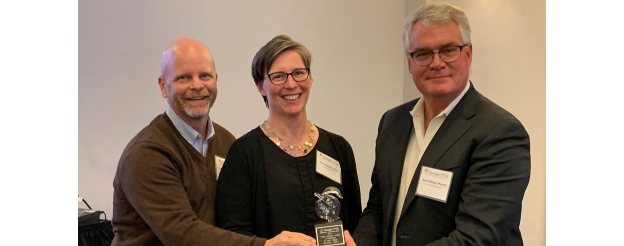 researchers receiving award