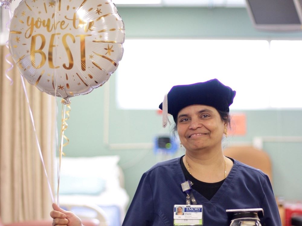 Photo of Dr. Vani Manoharan, DNP, MSN, RN