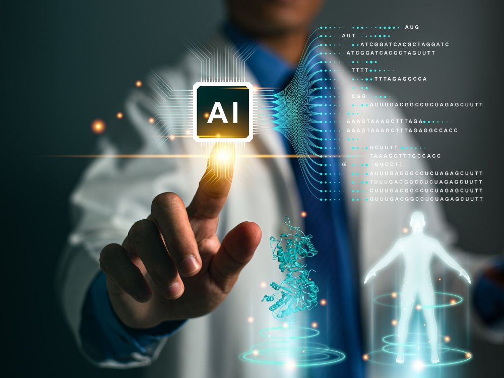 doctor using AI