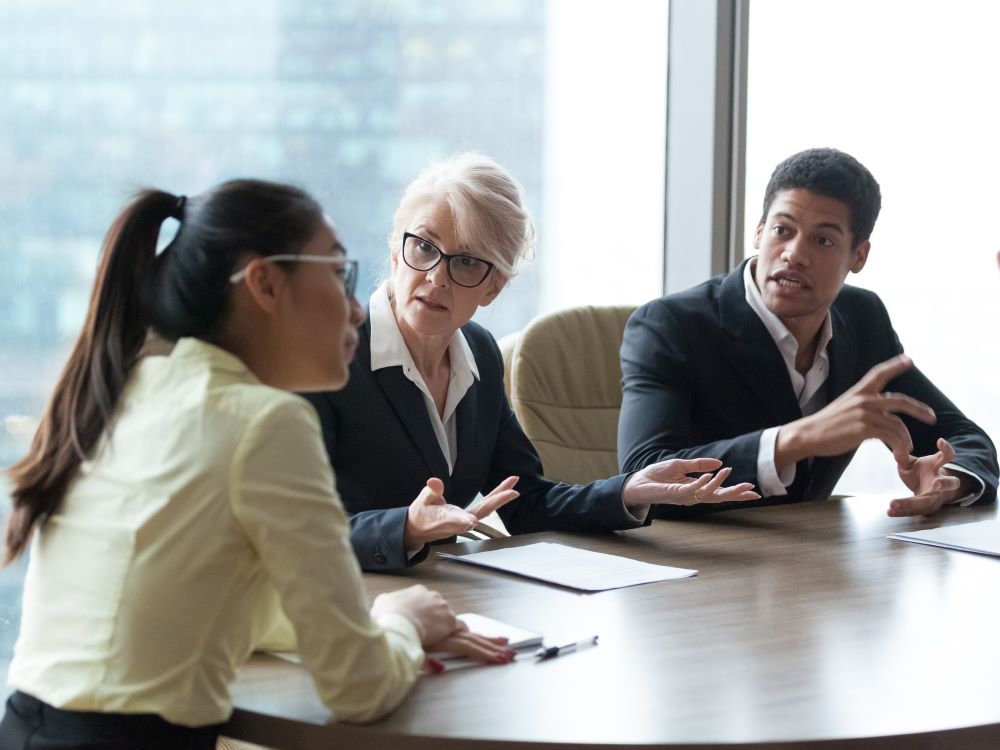 researchers collaborating