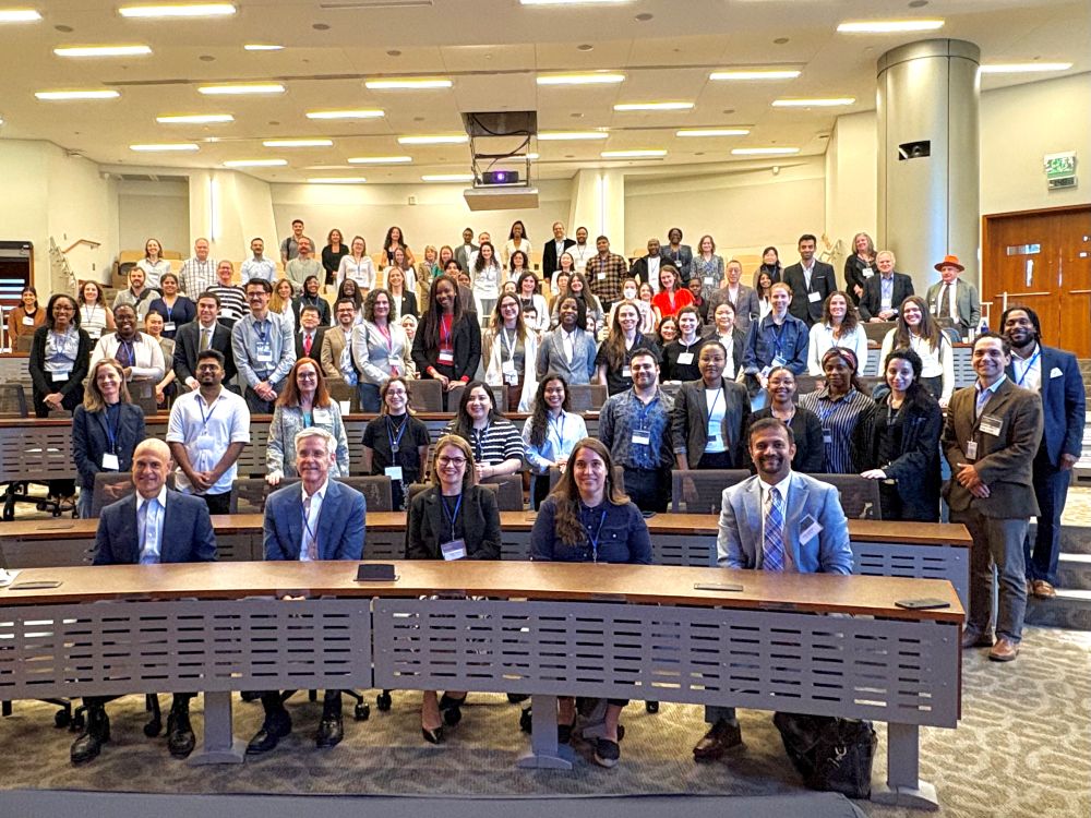group photo of researchers during symposium